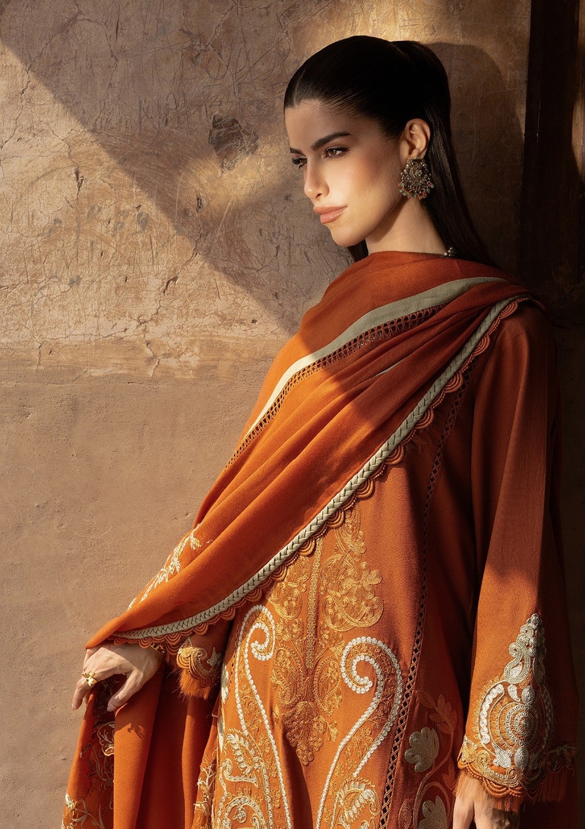 SAIRA SHAKIRA DHANAK EMB UNSTITCHED 3PC