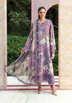 Poshaak | Emb Unstitched Lawn 3pc