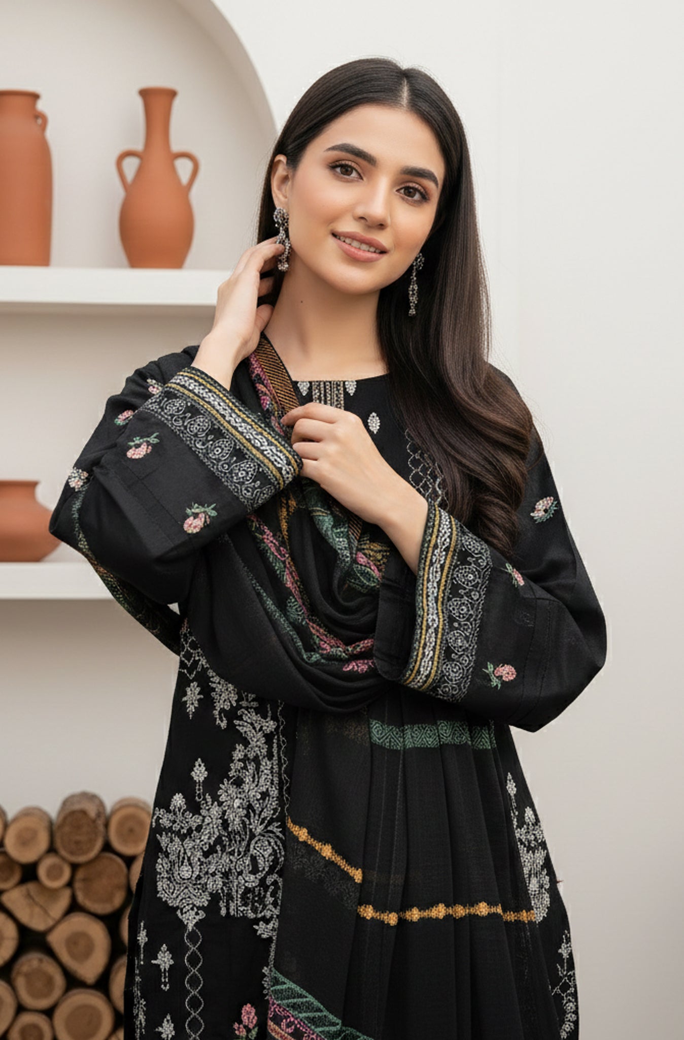 MIRAL LAWN PREMIUM UNSTITCHED VOL-1 EMB 3PC