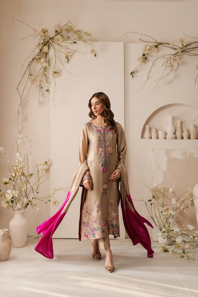 ZARMINA LAWN LUXURY UNSTITCHED EMB 3PC