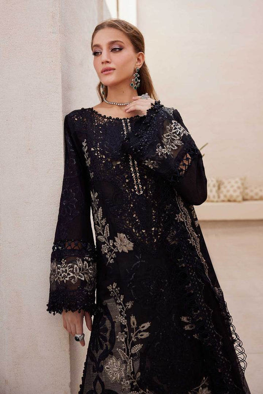 MARIA.B UNSTITCHED EMB 3PC EID LAWN- (25-D-3) - City Cloth House