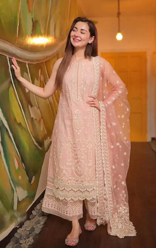 ZARA SHAHJAHAN LAWN UNSTITCHED EMB 3PC - City Cloth House
