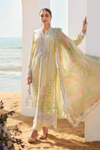 MARIA.B LUXURY UNSTITCH EMB 3PC EID LAWN EL-D4-25 - City Cloth House