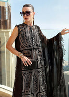 MARIA.B LAWN LUXURY UNSTITCHED 8-B EMB 3PC