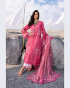 SAIRA*SHAKIRA LAWN UNSTITCHED EMB 3PC SAMARA-B - City Cloth House