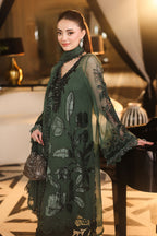 MARIA.B CHIFFON UNSTITCHED EMB D-7 SUIT