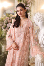 MARIA.B CHIFFON UNSTITCHED EMB D-4 SUIT