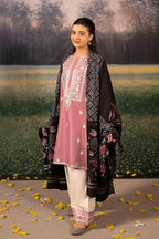 URGE DHANAK PREMIUM UNSTITCHED EMB 3PC - City Cloth House