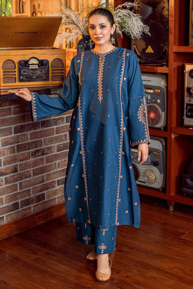Onyx | Emb Unstitched Lawn 2pc