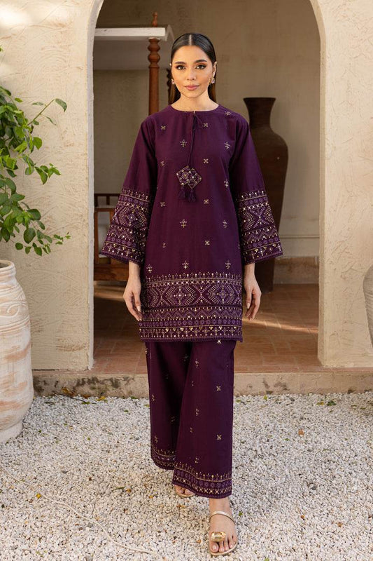 BATIK LAWN LUXURY UNSTICH EMB 2PC - City Cloth House