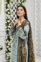 MIRAAL LAWN PRINTED UNSTICH VOL-2 3PC