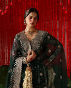 AFROZEH ORGANZA UNSTITCHED EMB AFS-25-01 MAXI - City Cloth House