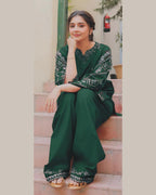 Heer | Emb Unstitched Linen 2pc