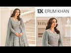 ERUM KHAN NET UNSTITCHED EMB MAXI