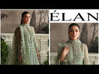 ELAN ORGANZA UNSTITCHED EMB MAXI