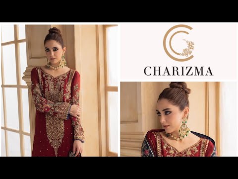 CHARIZMA CHIFFON UNSTITCHED EMB SUIT