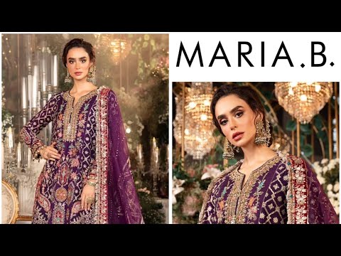 MARIA.B ORGANZA UNSTITCHED EMB MAXI