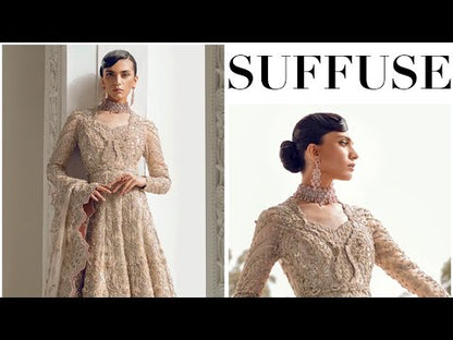 SUFFUSE ORGANZA UNSTITCHED EMB MAXI