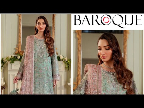 BAROQUE ZARI NET UNSTITCHED EMB SUIT